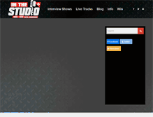 Tablet Screenshot of inthestudio.net